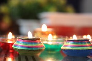 Free Diwali Candle photo and picture
