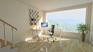 Free Home Office Interior photo and picture