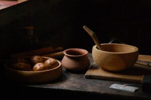 Free Wood Pots photo and picture